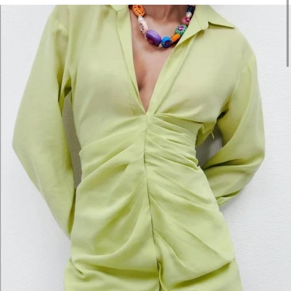 Zara draped dress - Picture 3 of 7